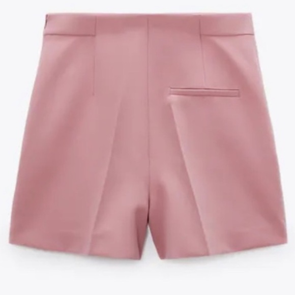Zara high waist shorts with gold buttons - Picture 6 of 7